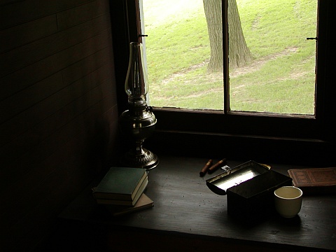 Steinmetz's summer cabin, now in a museum.
